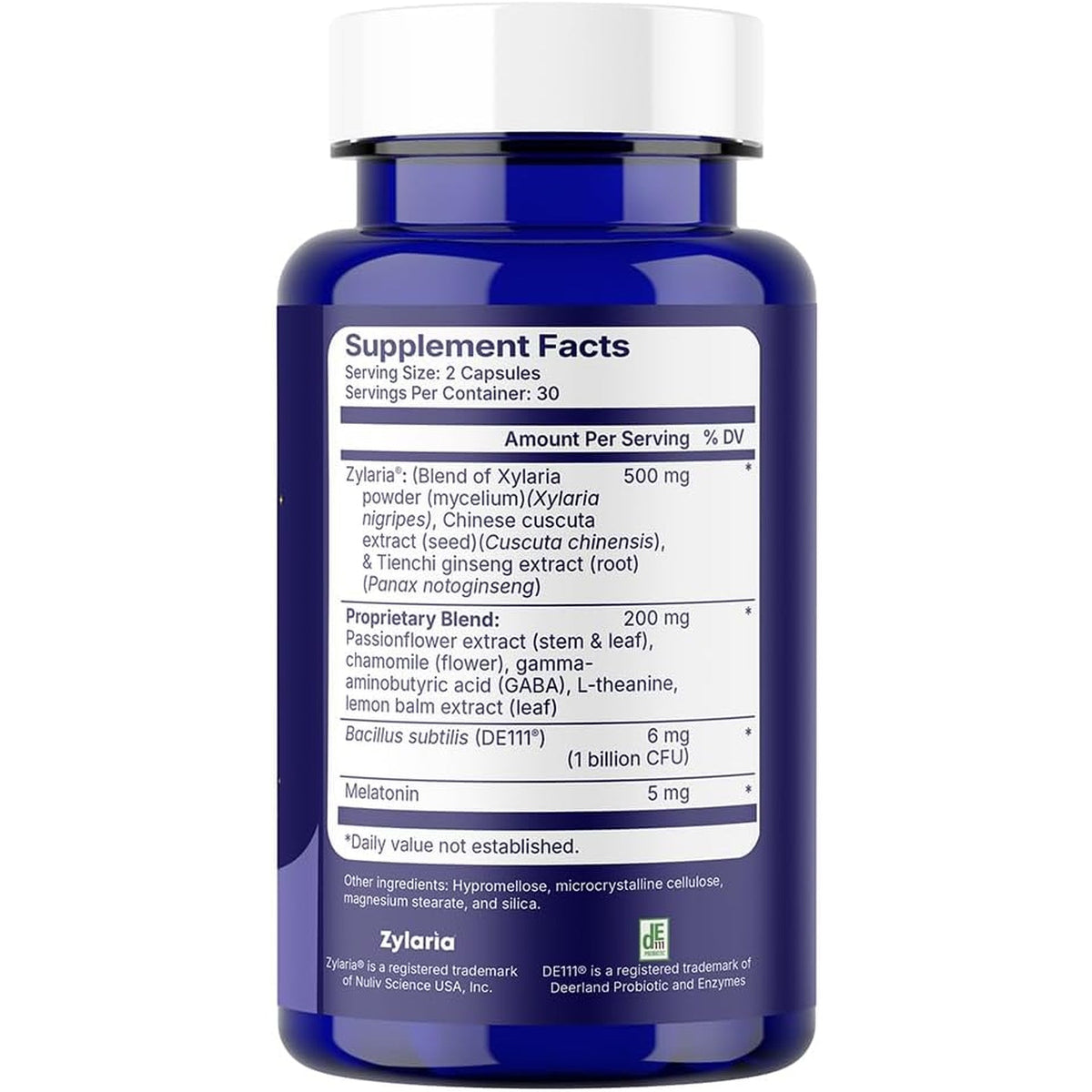 Santo Remedio Buenas Noches Sleep Support with Zylaria®, Melatonin & DE111® Probiotics – Digestive & Nighttime Support Supplement by Dr Juan Rivera – 60 Vegetarian Capsules