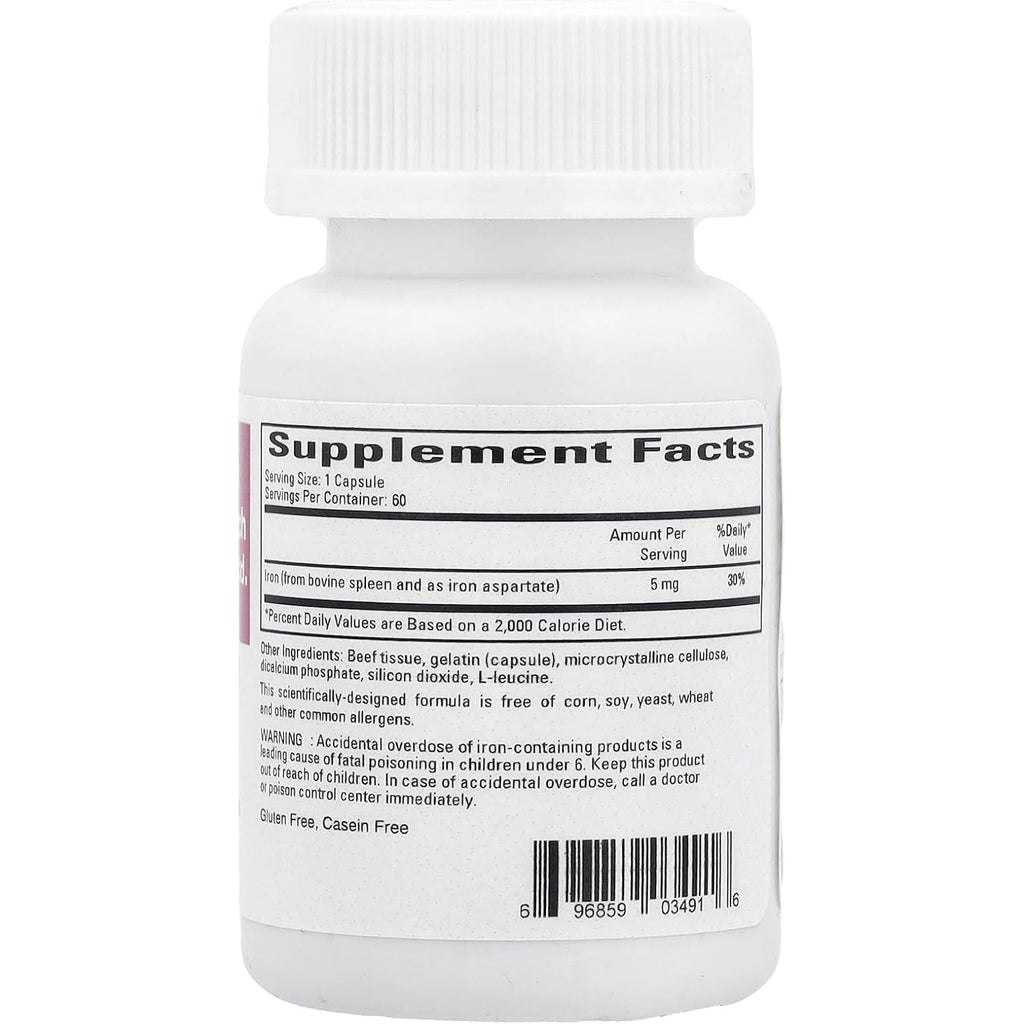 Cardiovascular Research Ferritin Capsules, 60 Count