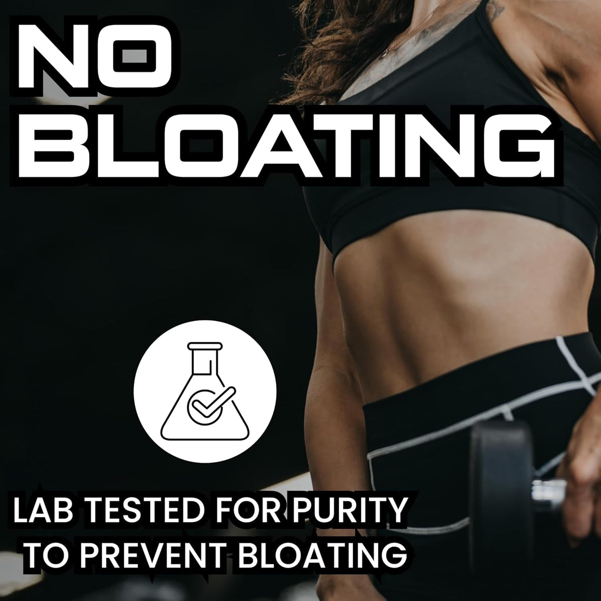 Bucked up Pure Micronized Creatine Monohydrate for Women and Men - Easy to Mix and Unflavored - 5G per Serving - 50 Servings - 250 Grams per Container