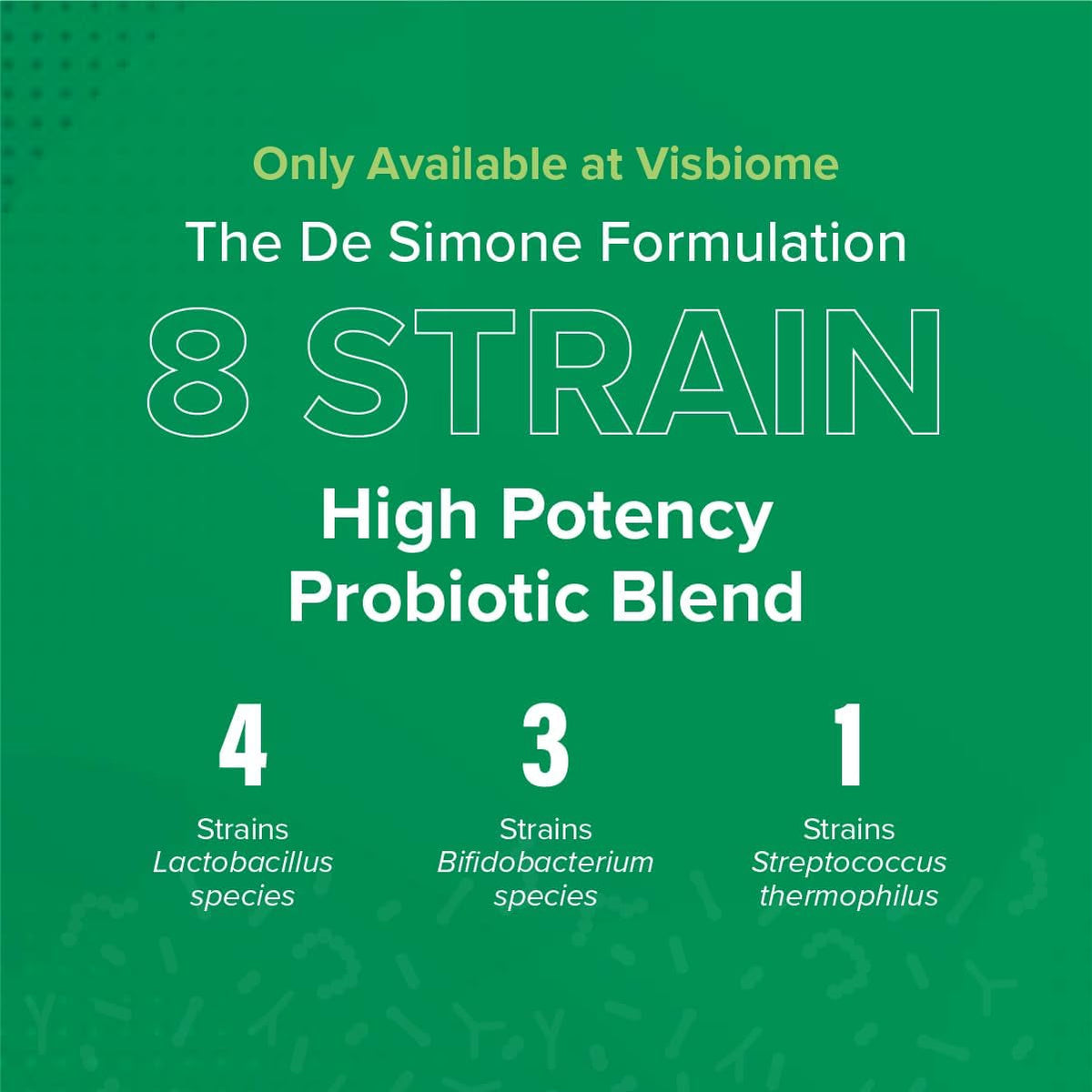 Visbiome® GI Care - High Potency Probiotic - 112.5 Billion CFU Live Probiotics, Original De Simone Formulation, Made in USA, 60 Capsules.