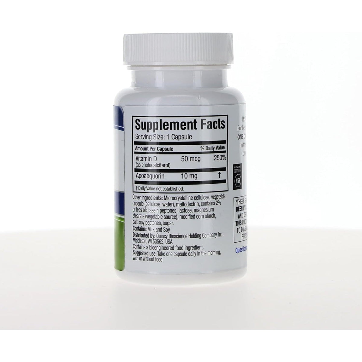 Prevagen Regular Strength - 30 Capsules |2 Pack | Formulated for Your Brain | 10Mg of Apoaequorin plus Vitamin D3 with 7-Day Pill Minder