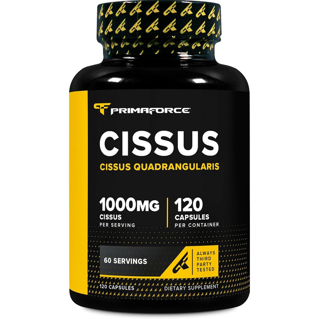 Primaforce Cissus Quadrangularis Extract, 120 Capsules, 1000Mg per Serving - Gluten Free, Non-Gmo