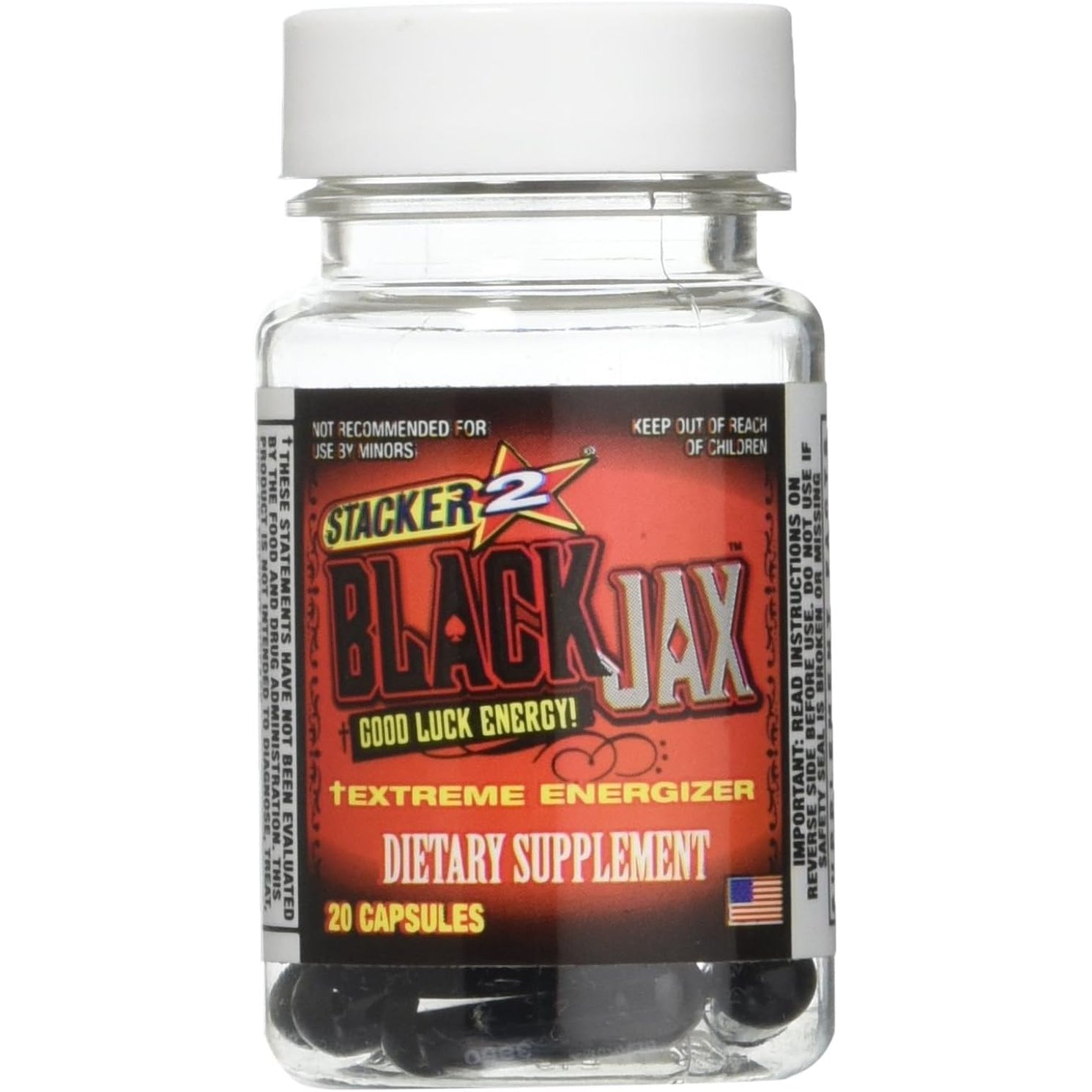 Stacker 2 Black Jax, Capsules, 20 Capsules