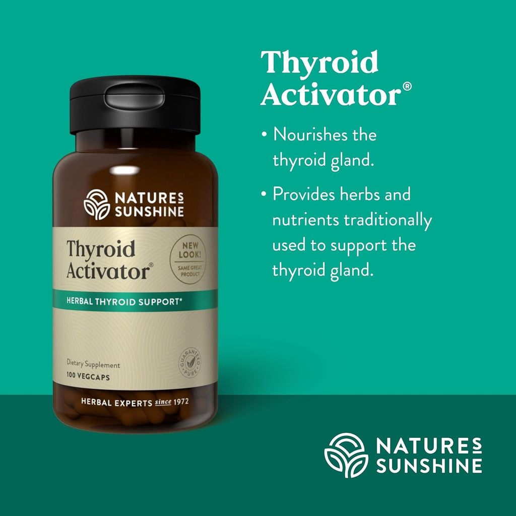 Nature'S Sunshine Thyroid Activator 100 Capsules