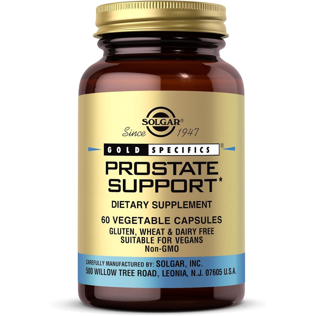 Solgar Prostate Support Vegetable Capsules, 60 Count