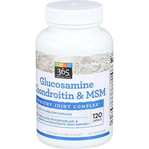 365 by Whole Foods Market, Glucosamine Chondroitin & MSM, 120 Ct