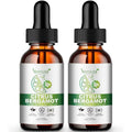 2 Packs 5000Mg Citrus Bergamot Liquid Drops-2X Absorption- Cholesterol Lowering Supplement W Soursop, Red Yeast Rice, Olive Leaf, Hight Cholesterol -Soursop Bitters Liquid-Heart & Immune Support