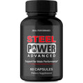 Steel Power for Men Capsules, Official Steel Power Pills Supplement - Maximum Strength, All Natural Ingredients, Advanced Formula Steelpower Health & Wellness Vitamin Pills Reviews (60 Capsules)