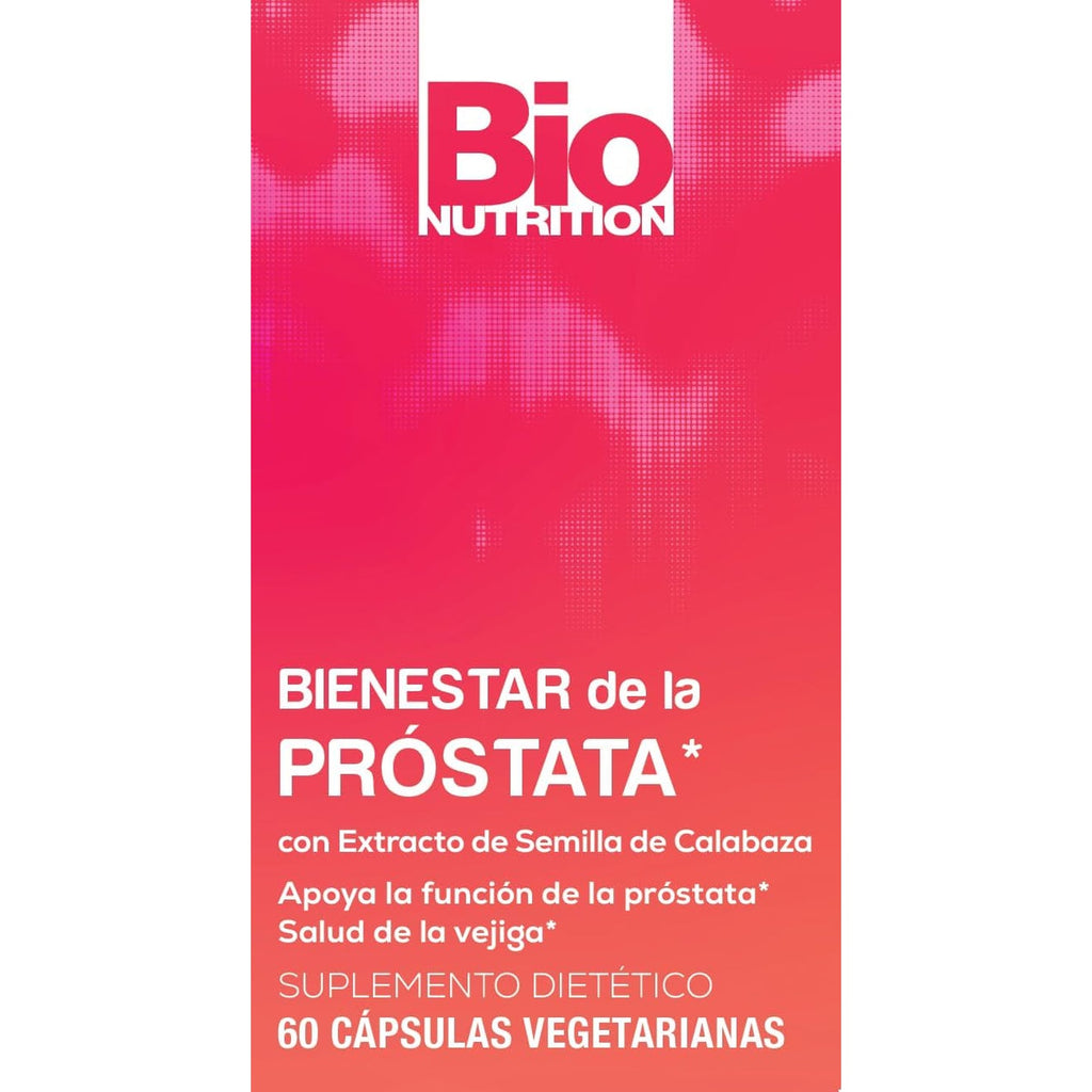 Bio Nutrition Prostate Wellness with Pumpkin Seed Extract 60 Capsules