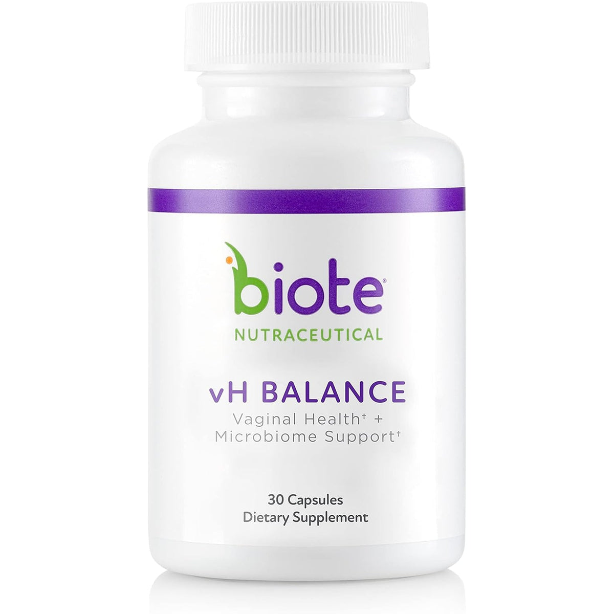Biote Nutraceuticals - Vh Balance - Vaginal Health + Microbiome Support (30 Capsules)