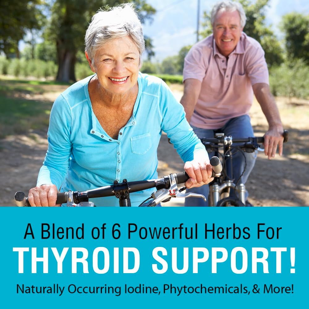 SOLARAY Thyroid Blend SP-26 | Herbal Blend W/Cell Salt Nutrients to Help Support Healthy Thyroid Function | Non-Gmo, Vegan | 100 Vegcaps