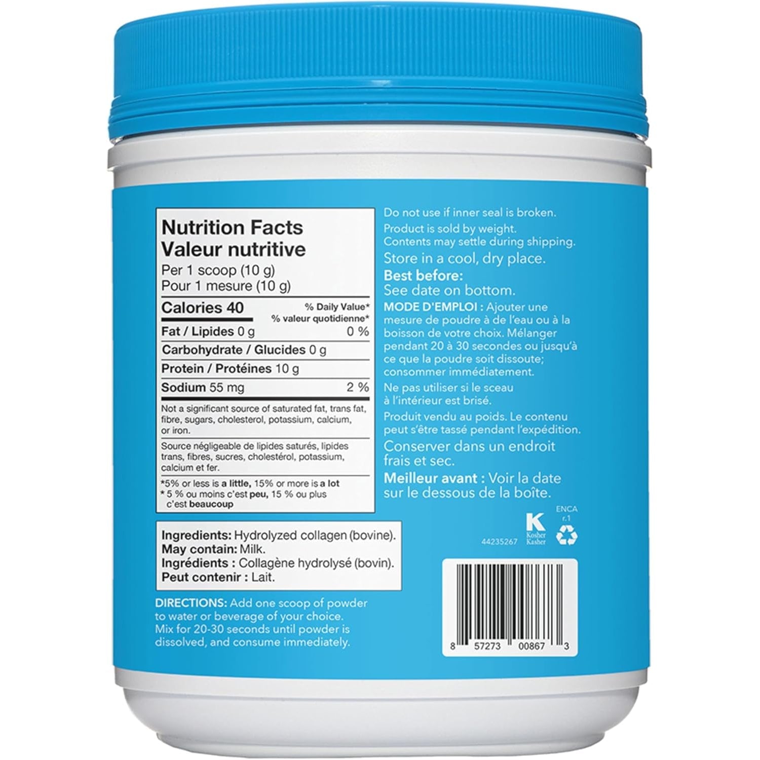 Vital Proteins Unflavoured Collagen Peptides, 567 GR