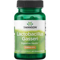 Swanson Lactobacillus Gasseri Probiotic for Adults Seeking Digestive and Metabolic Support with 3 Billion CFU - Acid-Resistant, No Refrigeration (60 Vegan Capsules)