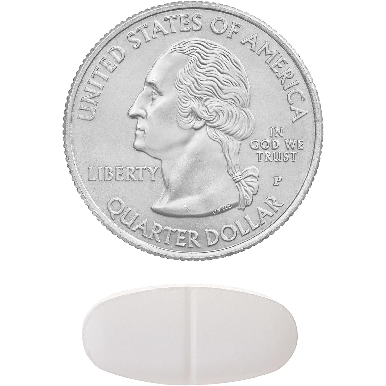 Spring Valley Calcium Citrate 600 Mg, 300 Tablets - Bone & Joint Health + STS Sticker.