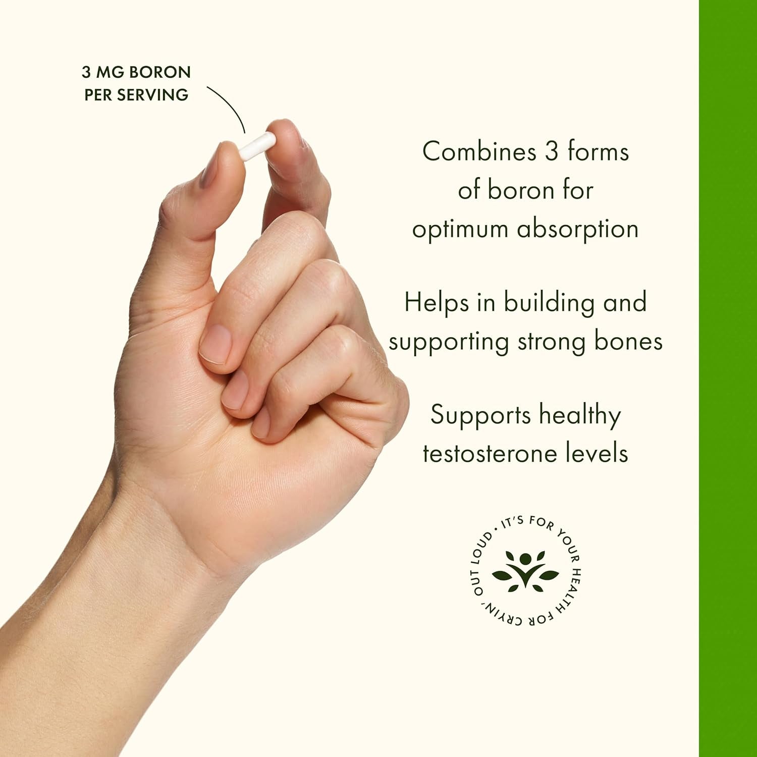 Swanson Triple Boron Complex Bone and Joint Health Mineral Supplement for Adults over 50 Seeking Optimal Absorption - Citrate, Aspartate, Glycinate (250 Capsules)