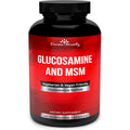 Divine Bounty Glucosamine Sulfate Supplement (2000Mg per Serving) with MSM - 240 Small Vegetarian Capsules - No Shellfish or Harmful Additives