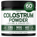 Colostrum Supplement Powder 90G (60 Servings of 1.5G Pure Bovine Colostrum Std. to Contain 20% Igg Immunoglobulins) Grass Fed Powder - No Fillers, Third Party Tested, Unflavored & Non-Gmo