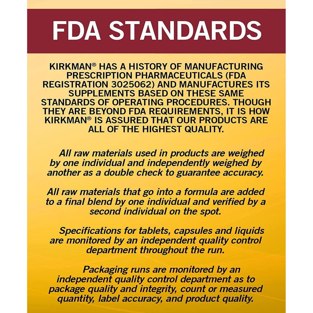 Kirkman - Molybdenum 100 Mcg - 100 Capsules - Essential Minerals - Breaks down Sulfites & Toxins - Hypoallergenic