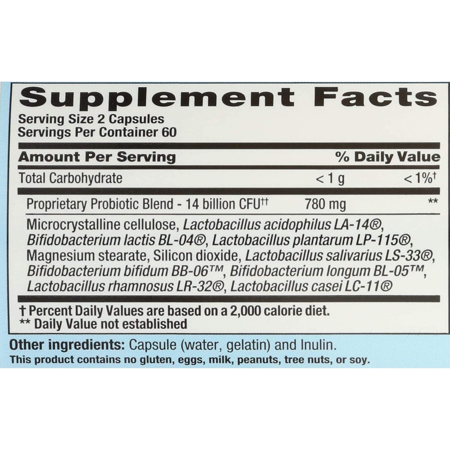 Pb 8, Probiotic 8 Strain, 120 Count