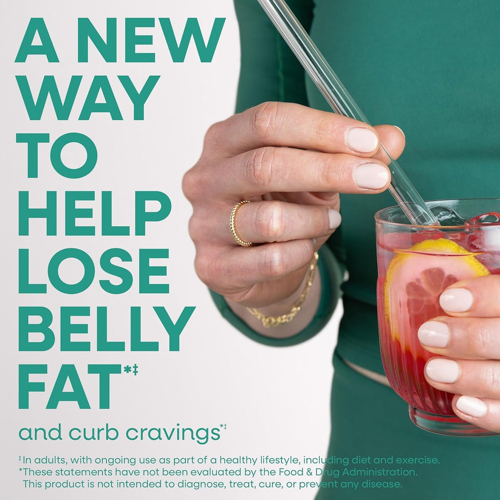Nature'S Way Weight Manager Drink Mix Packets, Supports Craving Management & Abdominal Fat Loss*(1), with Clinically Studied Ingredients, Plant-Based Fiber, No Sugar, Mixed Fruit Flavored, 30 Packets