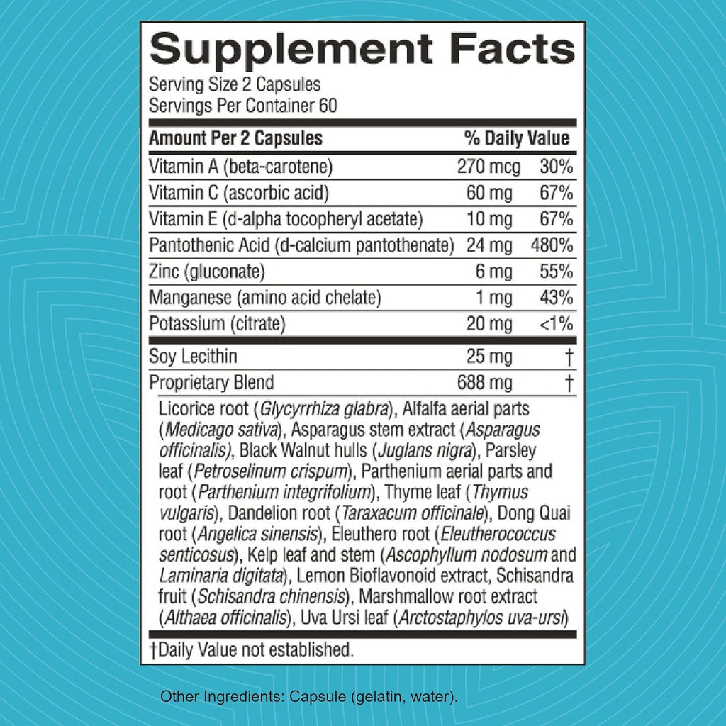 Nature'S Sunshine Master Gland, 120 Capsules | Provides Complete Nutritional Support for Every Gland in the Body, Helps Support Energy Metabolism