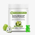 Soursop Graviola Gummies, Max Strength Soursop Leaves Extract with Sea Moss & Zinc for Cell Support & Regeneration, Immunity, Liver and Antioxidant, Sugar/Gluten Free, Vegan - 60 CT