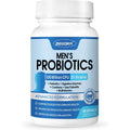 ZEBORA Probiotics for Men - 100 Billion CFU with Digestive Enzymes, Saw Palmetto & Cranberry for Prostate Support - Shelf Stable, Gluten-Free Men'S Daily Supplement - 90 Veggie Capsules