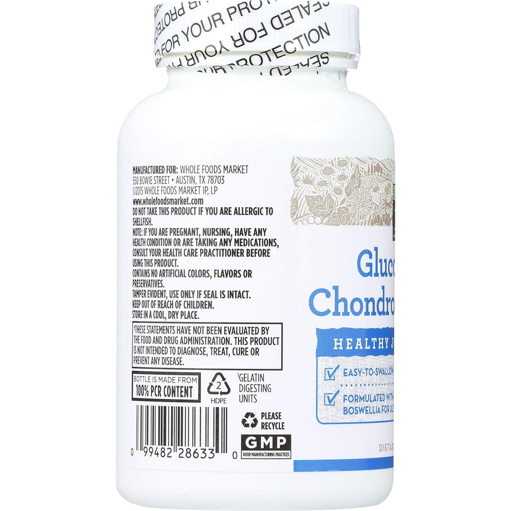 365 by Whole Foods Market, Glucosamine Chondroitin & MSM, 120 Ct