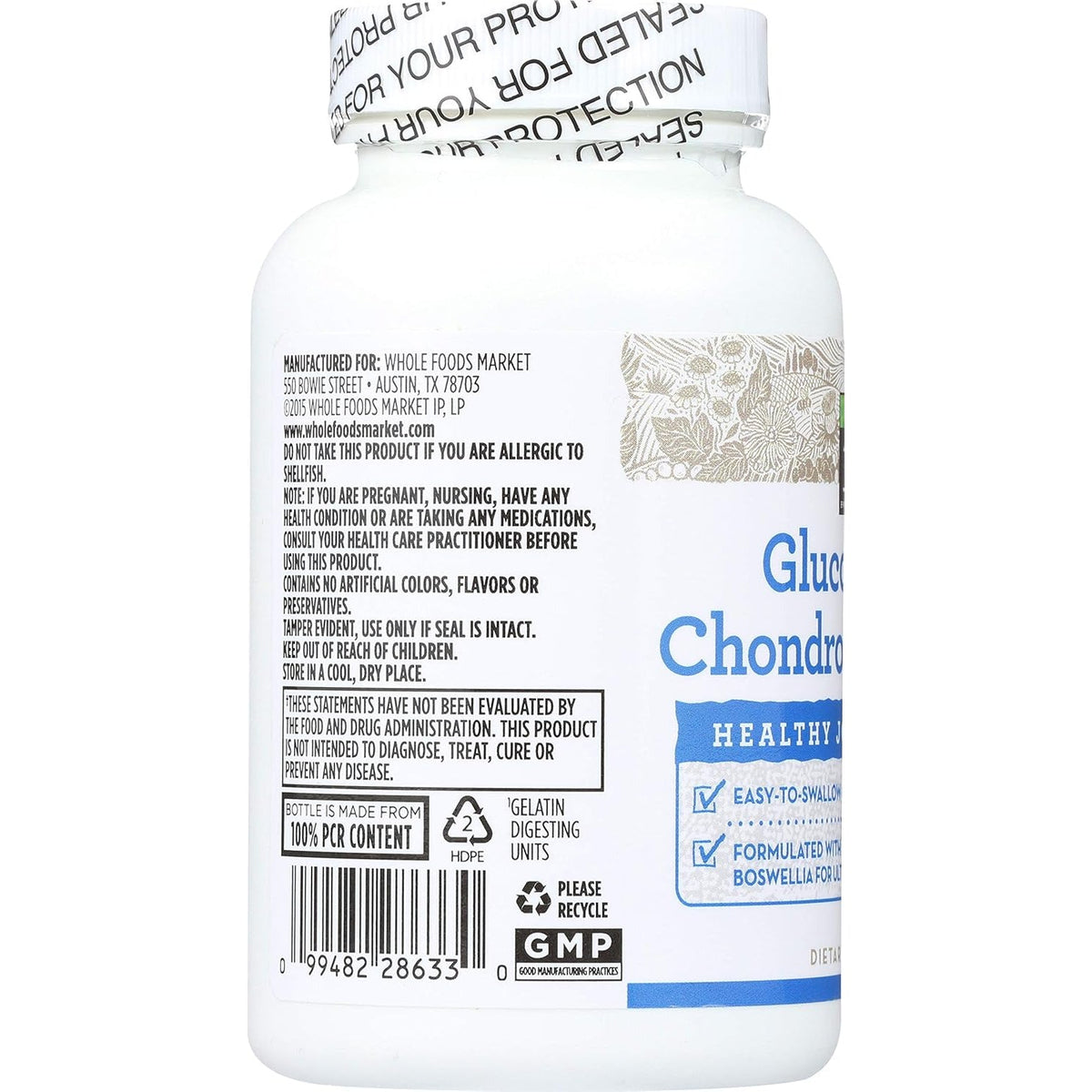 365 by Whole Foods Market, Glucosamine Chondroitin & MSM, 120 Ct