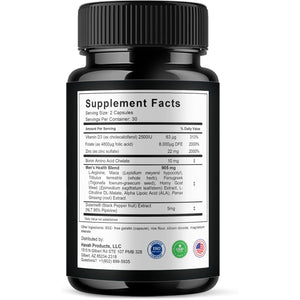 Havah Horse Gelatin Advanced Overall Support Capsules, Horse Gelatin Advanced All Natural Health Management and Overall Wellness Support Supplement Formula Pills (1 Pack - 60 Capsules)