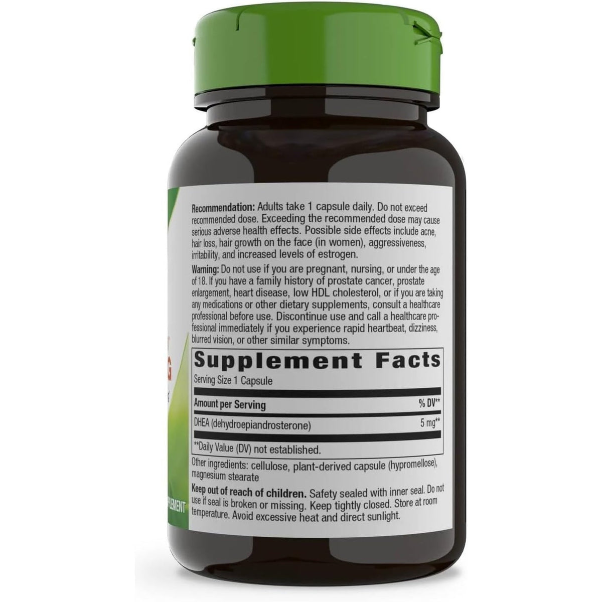 Nature'S Way Youthful You DHEA 5Mg Energy Support Capsules, 60 Count