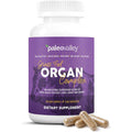 Paleovalley Grass Fed Beef Organ Complex - Freeze-Dried Beef Liver, Heart, and Kidney Blend, 1 Bottle