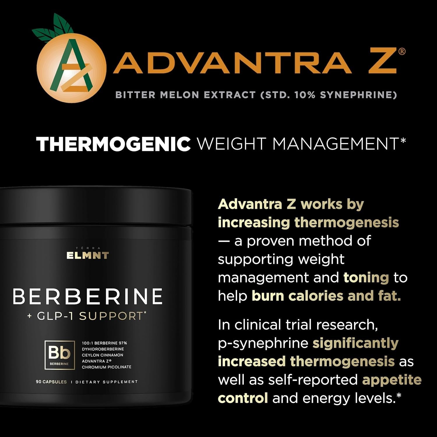 Super GLP-1 Berberine Weight Loss Supplement W. Dihydroberberine, Ceylon Cinnamon, Green Tea, Chromium Picolinate - Ultra High Potency 100:1 Berberine Natural GLP1 for Weight Loss Pills for Women