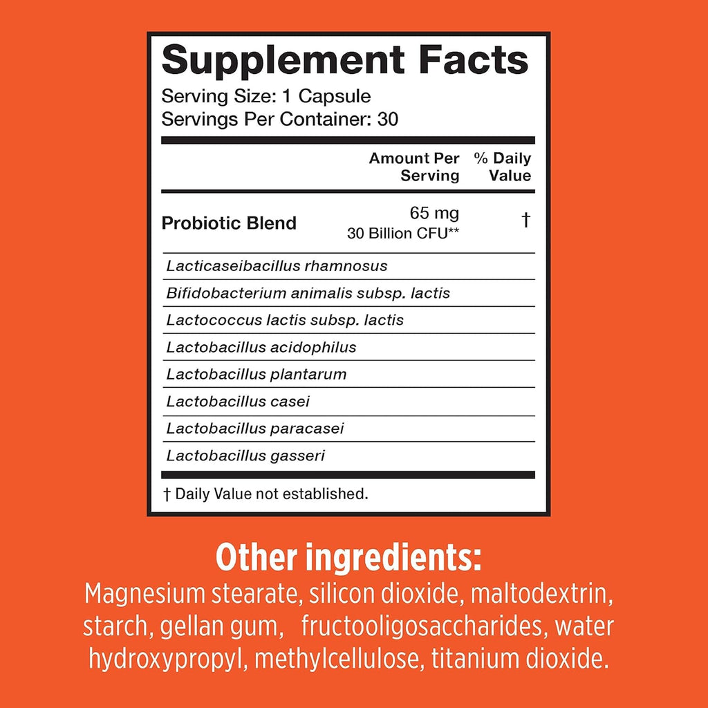 Szio+ Utiva Probiotic – Urinary Tract and Gut Health Supplement – 12 Billion CFU Lactobacillus & Bifidobacterium Probiotic for Men and Women, 30 Delayed Release Vegi Capsules