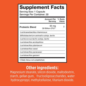 Szio+ Utiva Probiotic – Urinary Tract and Gut Health Supplement – 12 Billion CFU Lactobacillus & Bifidobacterium Probiotic for Men and Women, 30 Delayed Release Vegi Capsules