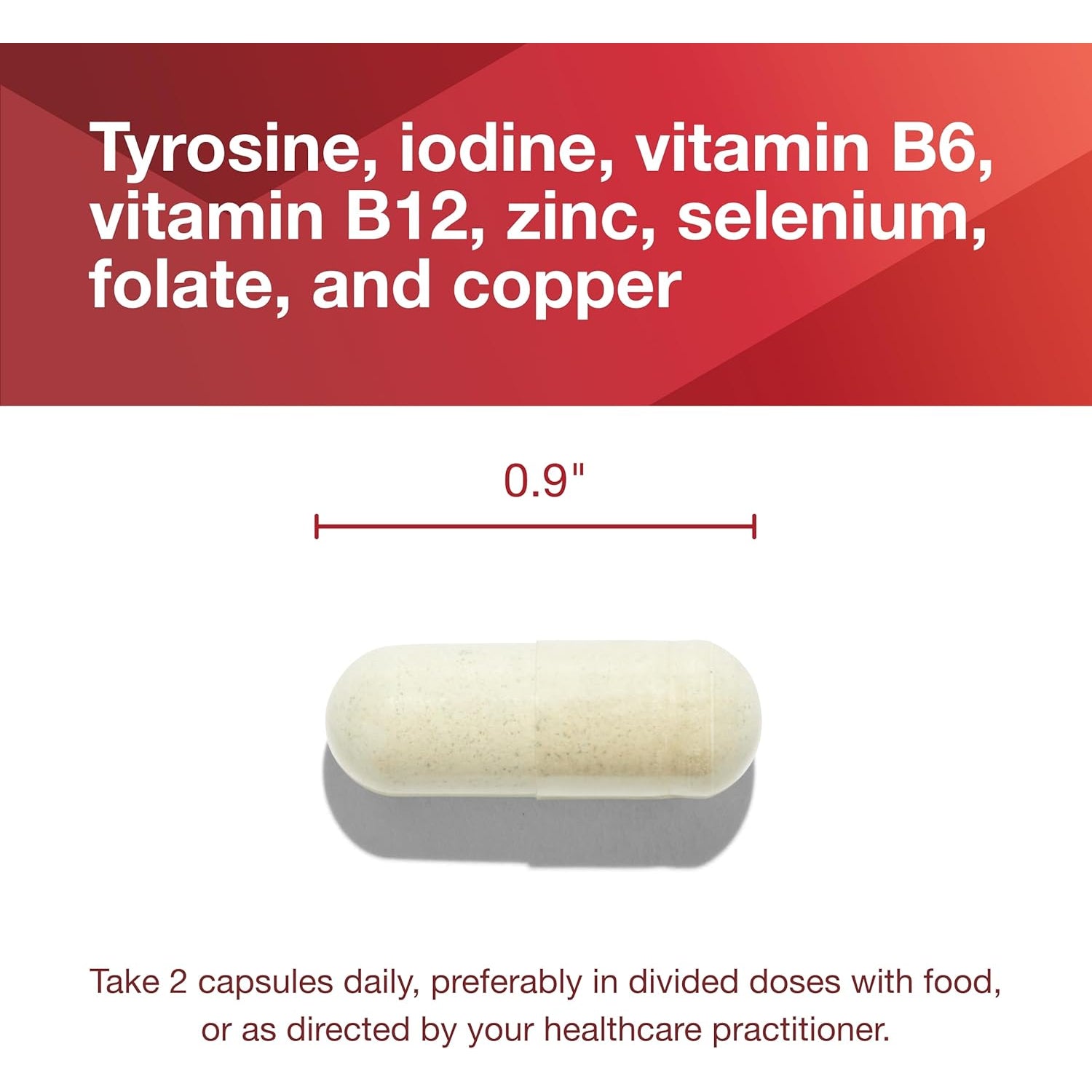 PROTOCOL for LIFE BALANCE Ortho Thyroid - Supports Healthy Thyroid Function* - with Ashwagandha, Zinc & Selenium - Non-Gmo & Kosher - 90 Veg Capsules