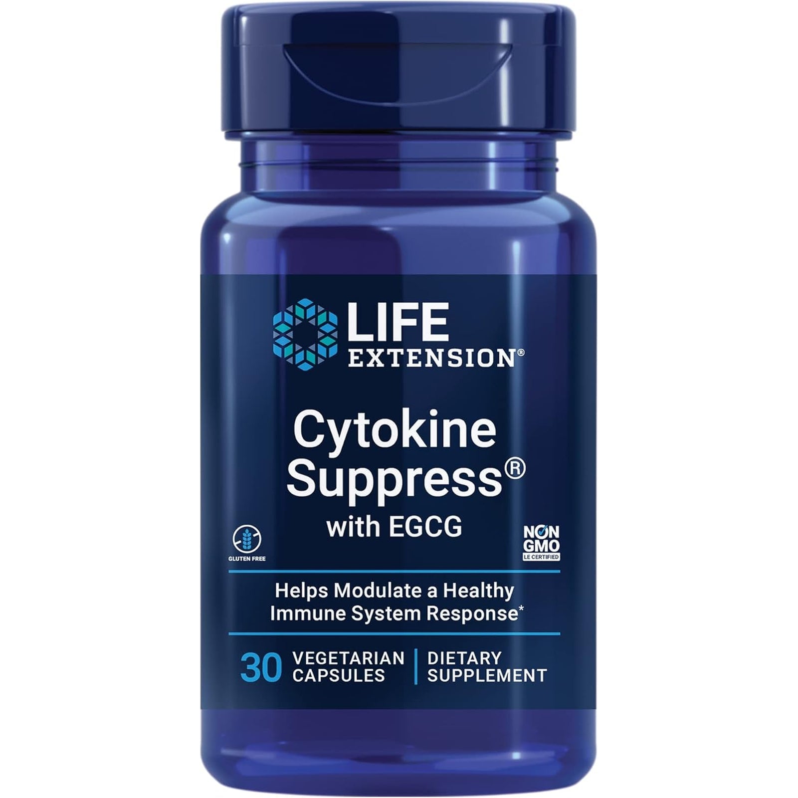 Life Extension Cytokine Suppress with EGCG, 30 Count