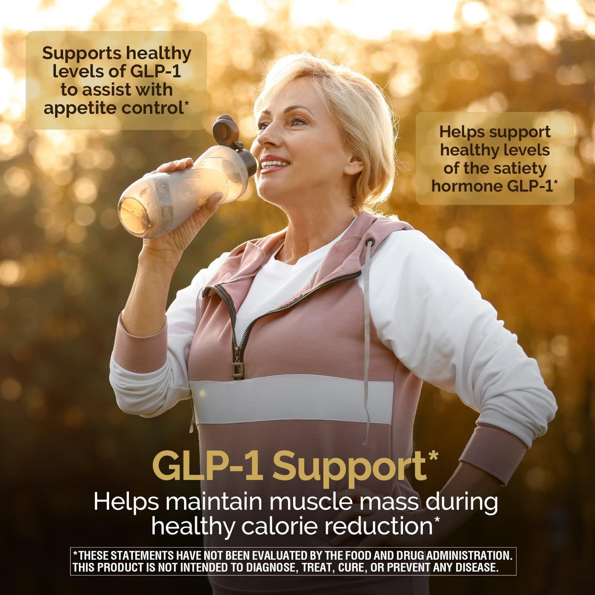 Nature'S Wonder Daily GLP-1 Support Supplement, Supports Healthy Weight Management & Appetite Control*, Includes Clinically Studied Metabolaid | 60 Capsules, 30 Day Supply