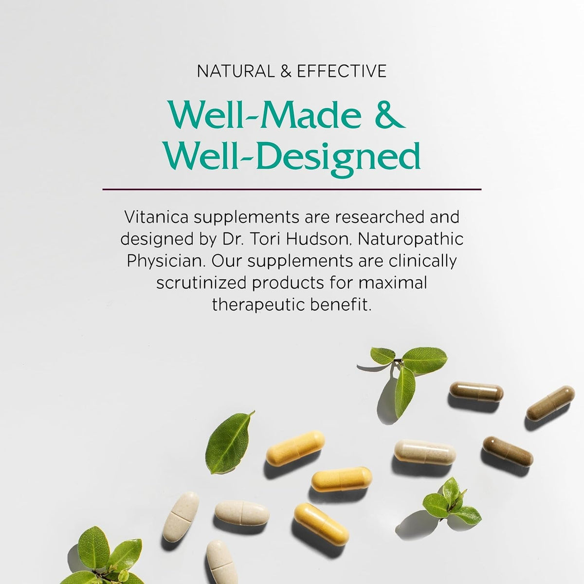 Vitanica Thyrofem, Thyroid Gland Support, Vegan, 60 Capsules