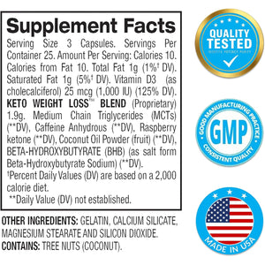 BPI Sports Keto Weight Loss Elite – Burn Fat for Fuel, Control Appetite, Increased Energy, & Mental Focus – Keto Diet Fat Burners for Women & Men – 25 Servings