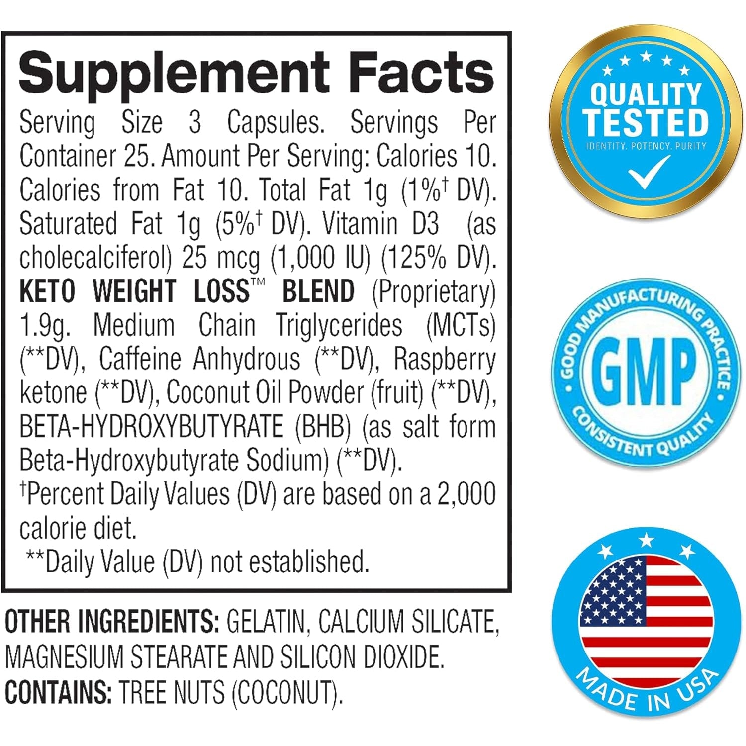 BPI Sports Keto Weight Loss Elite – Burn Fat for Fuel, Control Appetite, Increased Energy, & Mental Focus – Keto Diet Fat Burners for Women & Men – 25 Servings