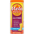 Metamucil 4-In-1 Psyllium Husk GLP-1 Friendly Fiber Supplement, Sugar-Free, 72 Teaspoons, Orange Flavored, Daily Fiber Powder for Digestive Health, Made with Plant-Based Psyllium Husk Fiber