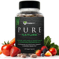 Karamd Pure Nature | Greens, Fruit and Veggies Supplement | Whole Food Multivitamin & Antioxidants |20 Fruits & Vegetables Supplement for Energy & Digestion |Gluten Free & Vegan Friendly (30 Servings)