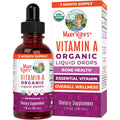 MARYRUTH'S Organics USDA Organic Vitamin a Liquid Drops | 3 Month Supply | Bone Health for Ages 14+ | Essential Vitamin | 750Mcg per Serving | Sugar Free | Vegan | Non-Gmo | Gluten Free | 1Oz