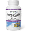 Natural Factors Pharma GABA - Dietary Supplement Supports Calm Sleep & Sleep Quality - Natural, Fast-Working Supplement Aids Focus & Brain Health - 60 Vegetarian Capsules (60 Servings)