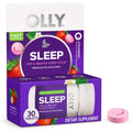 OLLY Sleep Fast Dissolves, 3Mg Melatonin, Lemon Balm, Strawberry Flavor, 30 Day Supply - 30 Count