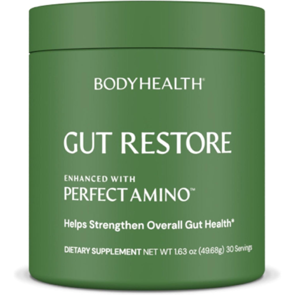 Bodyhealth Gut Restore with Perfectamino, Immunolin, and Humic Acid - Gut Health Supplement for Digestive and Immune Support - Unflavored - 30 Servings