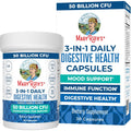 MARYRUTH'S 3-In-1 Probiotics for Digestive Health | Prebiotic & Postbiotic | Gut Health Supplement for Women & Men | 23 Unique Strains | Immune Support | 50 Billion CFU | 30 Servings
