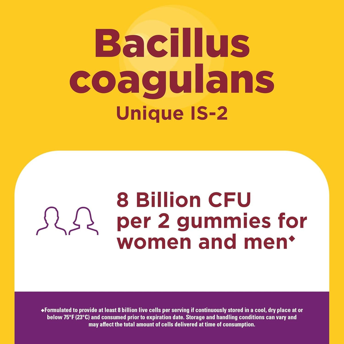 Nature Made Probiotics, Probiotics for Women and Men 8 Billion CFU per 2 Gummies, 42 Probiotic Gummies, 21 Day Supply