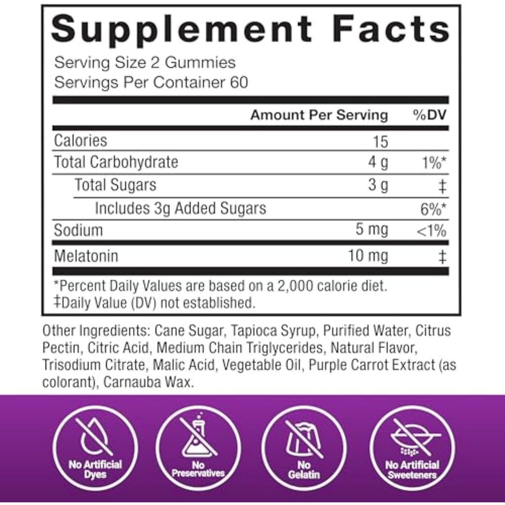Force Factor Somnapure Gummies with Melatonin for Adults, Non-Habit-Forming Sleep Aid Supplement for Deep Sleep, Stay Asleep Longer, Wake up Refreshed, Dream Berry Flavor, 120 Count (Pack of 1)